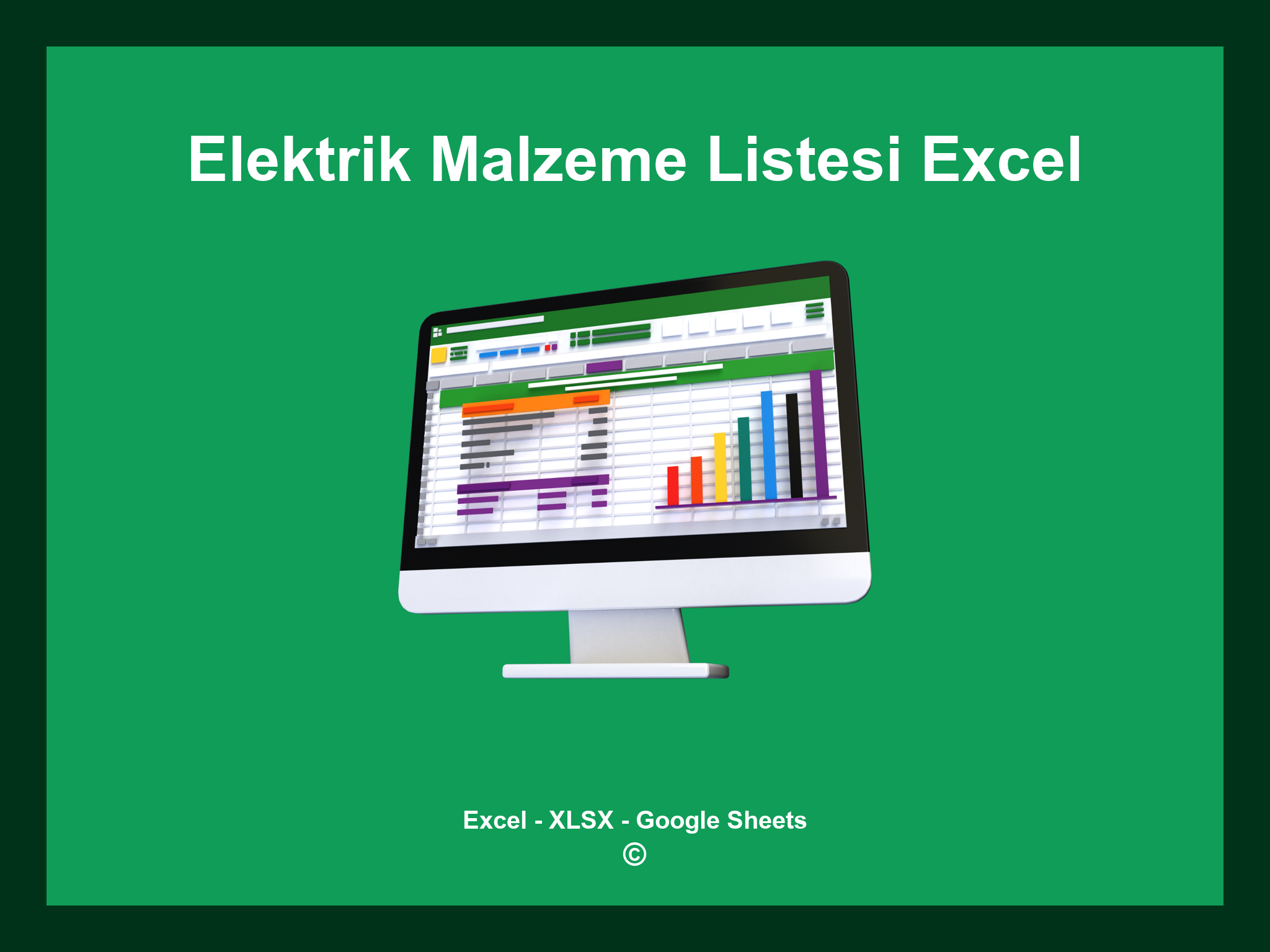 Elektrik Malzeme Listesi Excel