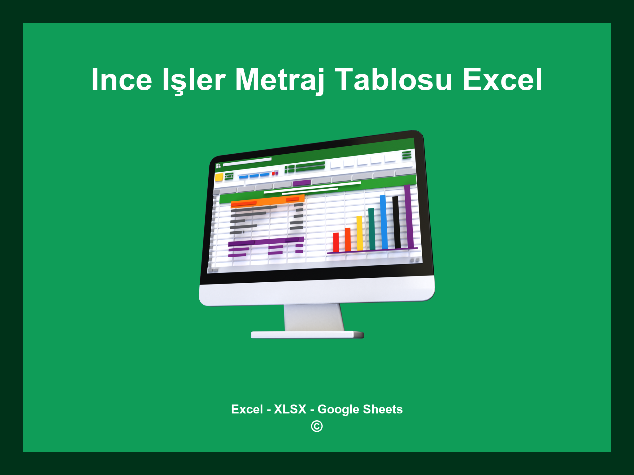 Ince Işler Metraj Tablosu Excel